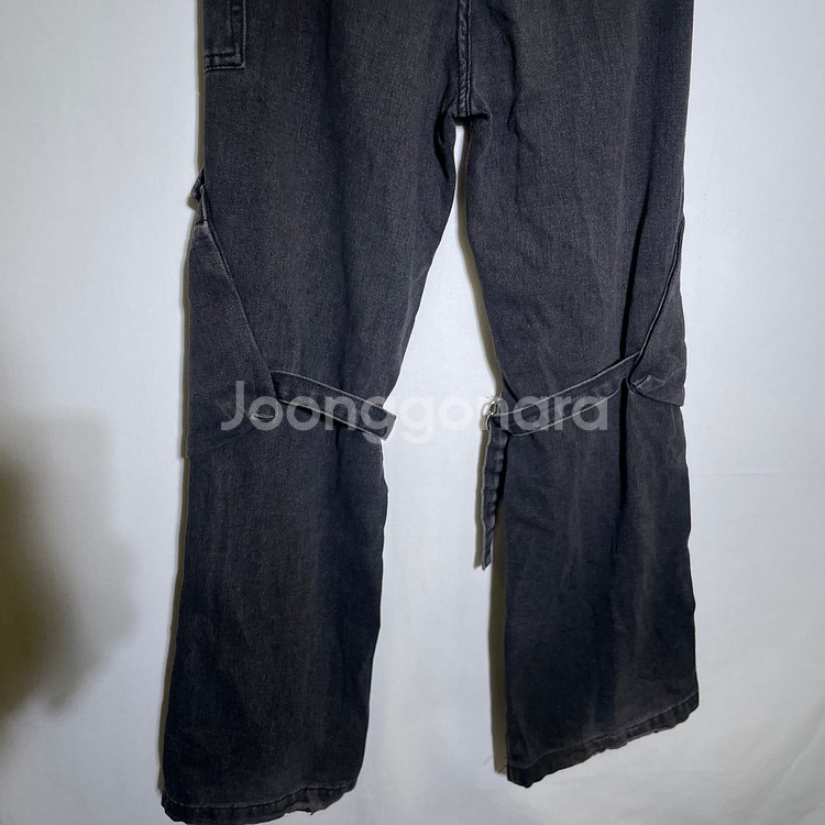 XS)CIDER 여성 카고 데님 팬츠 청바지--5