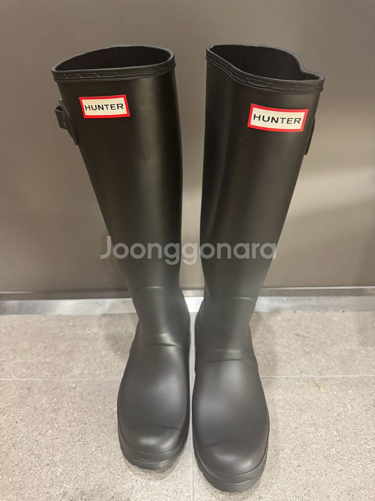 헌터 레인부츠 롱 250 새상품--0