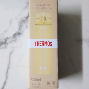 새상품 써모스 데일리 원터치 텀블러 500ml