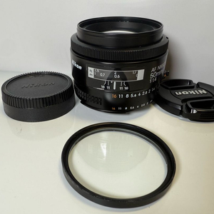 니콘 AF Nikkor 50mm F1.4 렌즈 쩜사 여