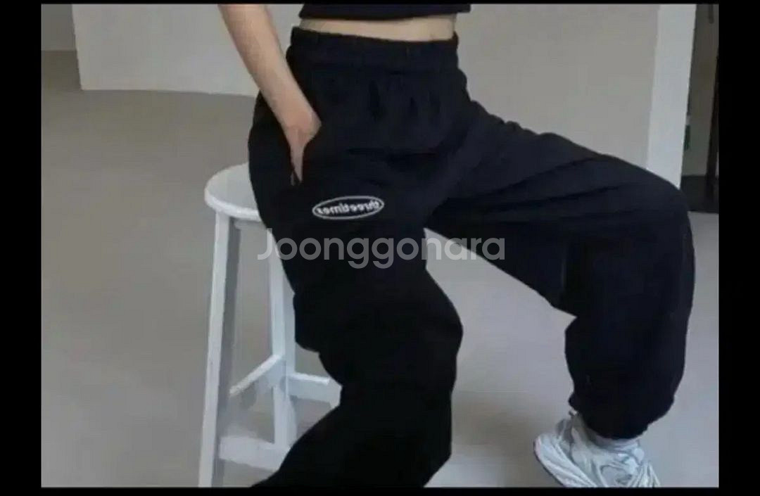 쓰리타임즈 스포티조거 블랙--0