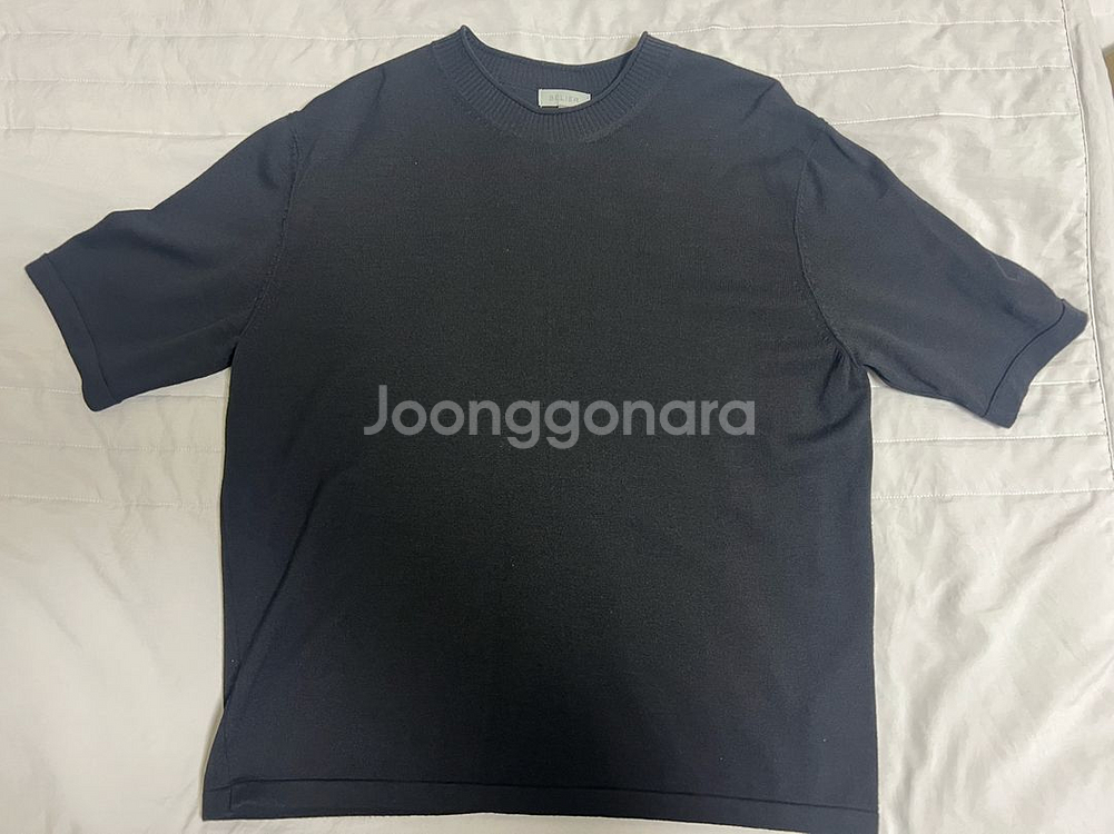 벨리에 니트 반팔--0