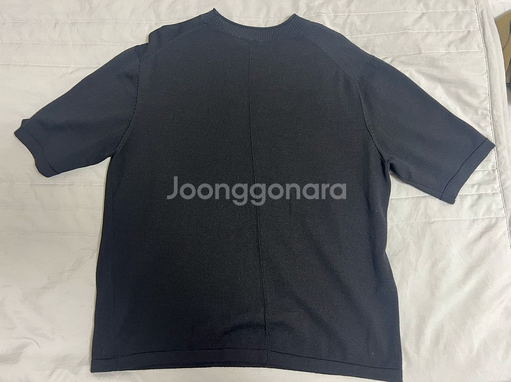 벨리에 니트 반팔--1