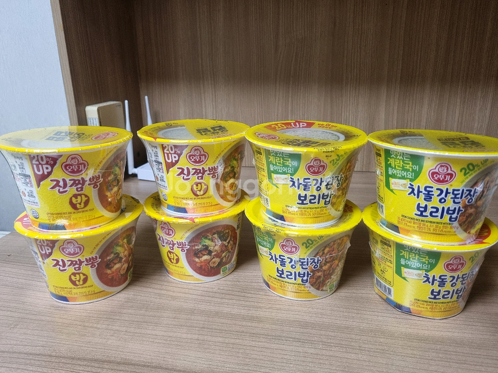 오뚜기 컵밥 진짬뽕&차돌된장(택포)--0