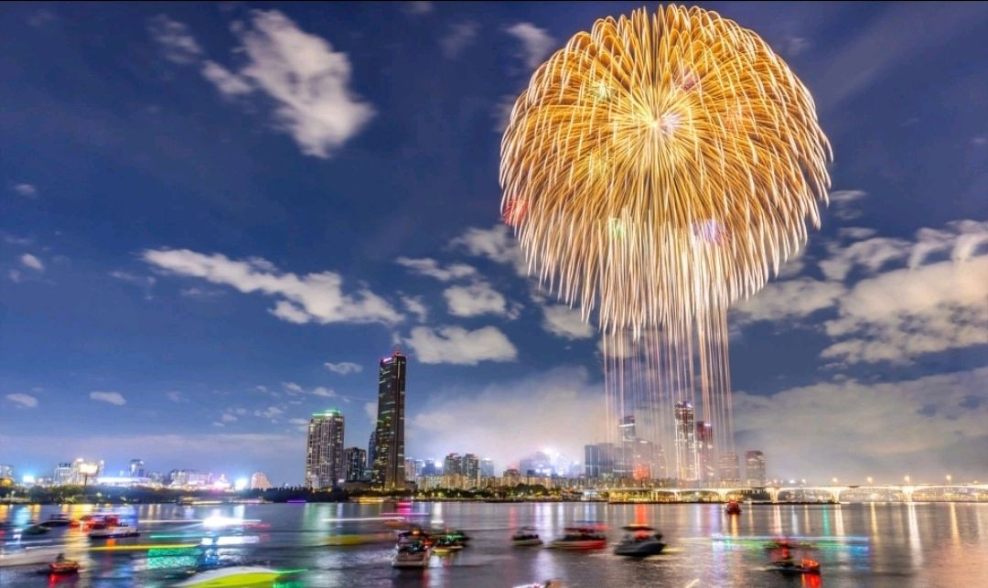 여의도불꽃축제 요트투어 이미지
