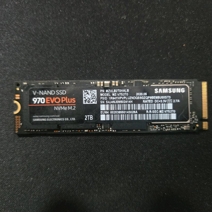삼성 970 evo plus 2tb팝니다