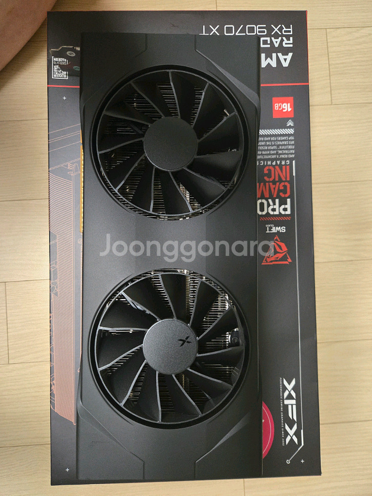 [XFX] RX 9070 XT SWIFT DUAL 팜--2