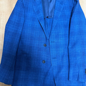 수트서플라이 네이비 글렌체크 자켓 36r(95) 이미지