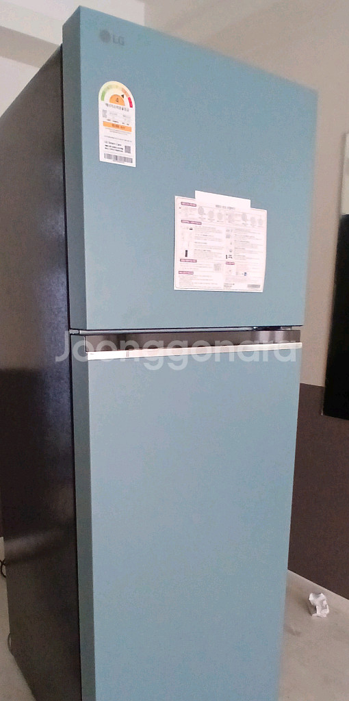 미사용냉장고 355리터 급처분35만--1