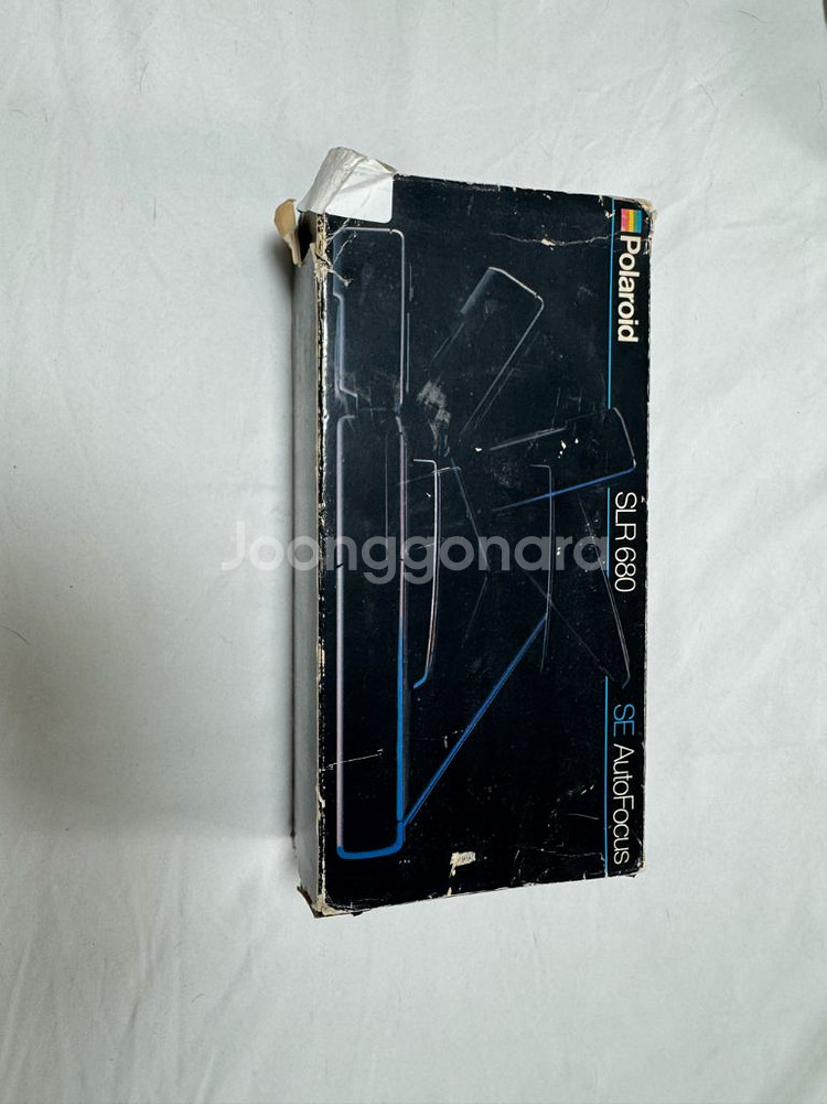 가죽 교체한 폴라로이드 SLR 680 SE--0