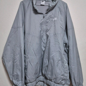 나이키 반집업 회색 바람막이 2XL