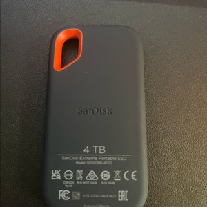샌디스크 4TB 외장 SS