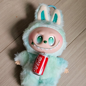 인형뽑기 콜라 라부부 인형키링 새상품