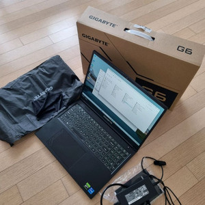 기가바이트 G6 게이밍 노트북 i7,4060,1tb
