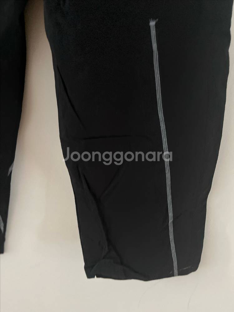 노매뉴얼 블랙 스티치 팬츠 L--8