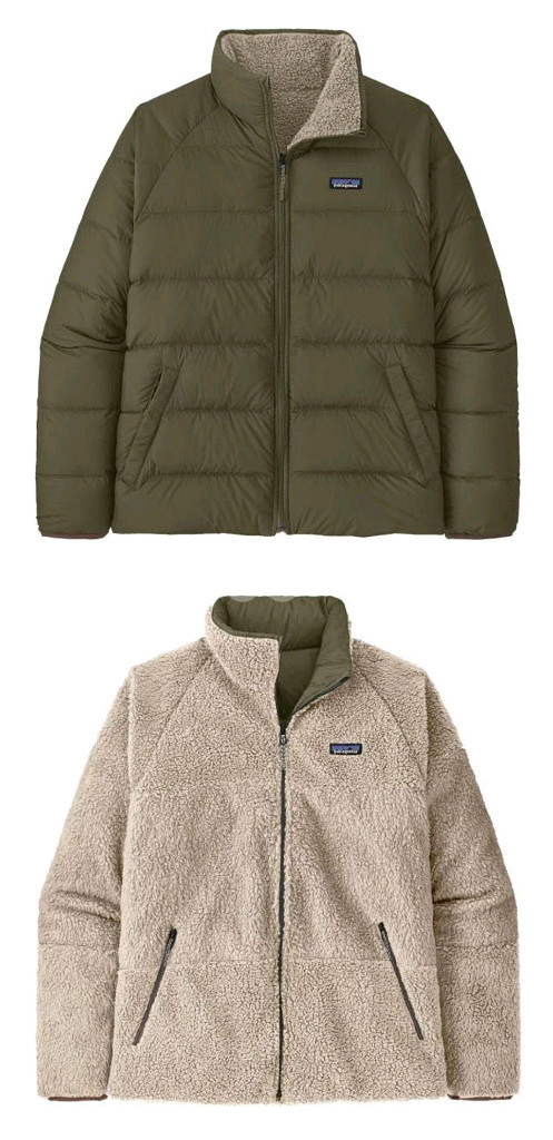 파타고니아 리버시블 사일런트 패딩 L사이즈--1