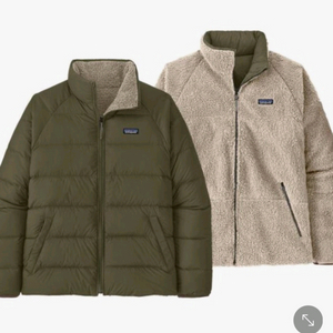 파타고니아 리버시블 사일런트 패딩 L사이즈