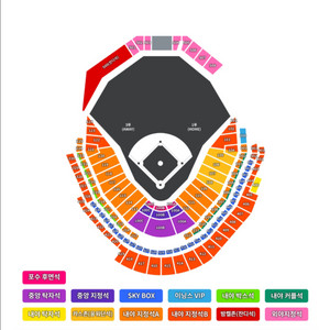 한화 키움 13일 경기 외야지정석 카스존