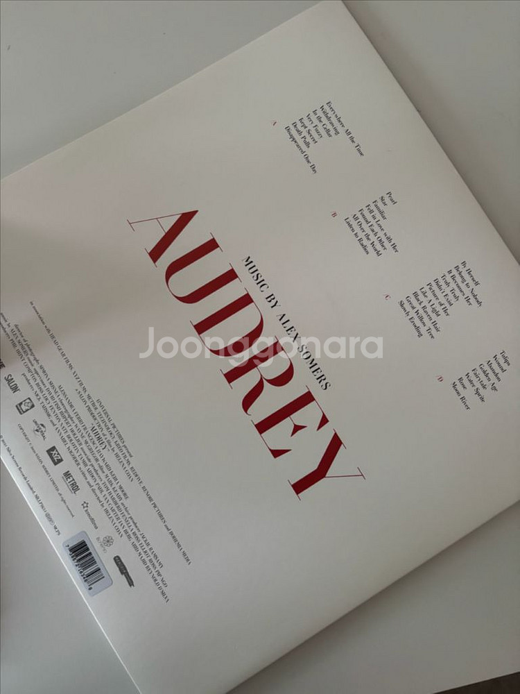 오드리 OST Alex Somers LP--1