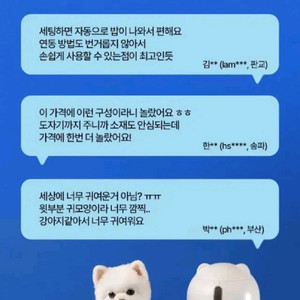 페키움 강아지 고양이 스마트 자동급식기