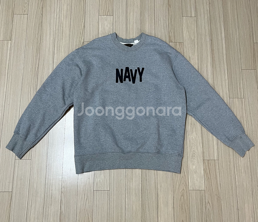 유니폼브릿지 맨투맨 NAVY 맨투맨--1