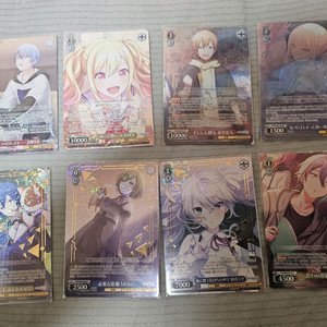 프세카 바이스 슈발츠 프로모 카드 8장 일괄 판매