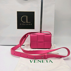정품 보테가베네타 미니 카세트백 (핑크)