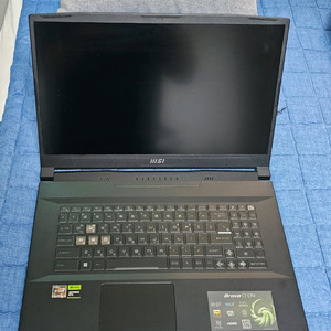 msi 브라보17 C7VF 메인보드 손상 부품용