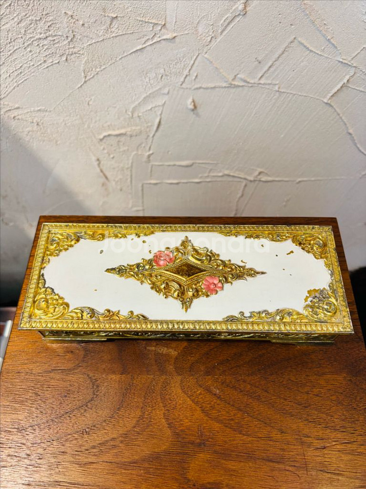 빈티지 오르골 뮤직박스 트링켓/보석함 #2--0