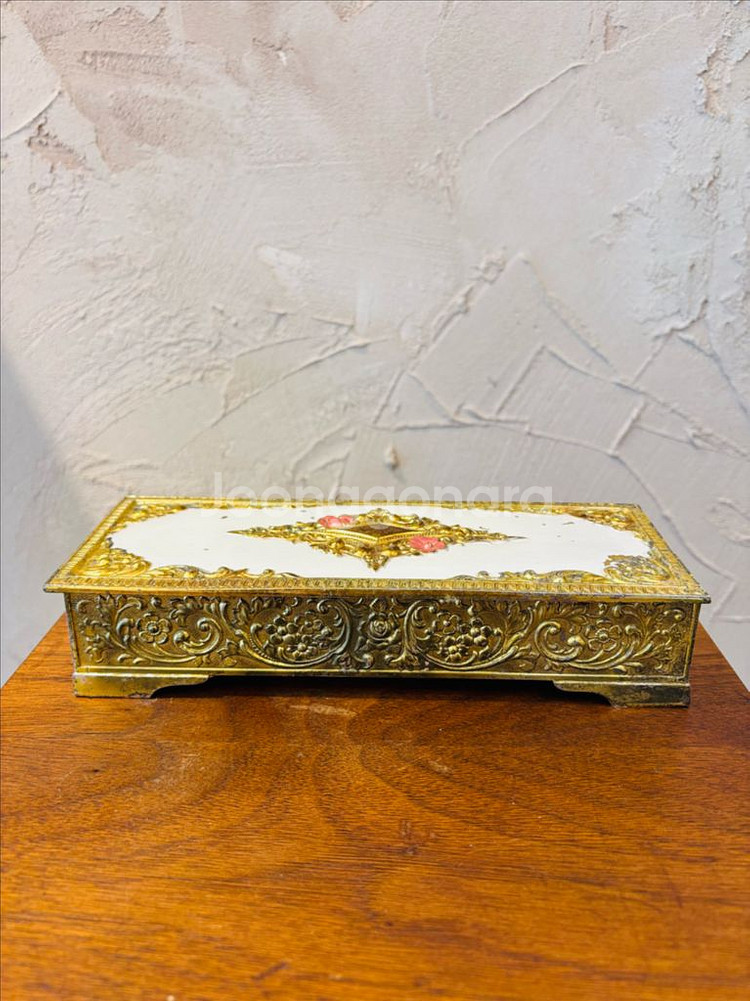 빈티지 오르골 뮤직박스 트링켓/보석함 #2--1