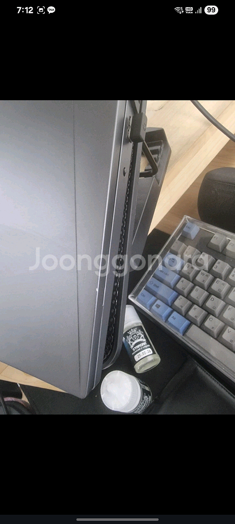 리전5 프로 게이밍 노트북 거치대쿨러 포함--7