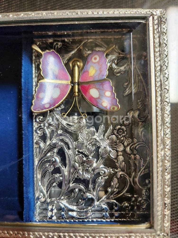 나비 오르골 보석함--4