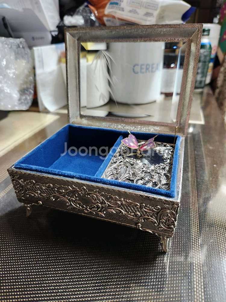 나비 오르골 보석함--1