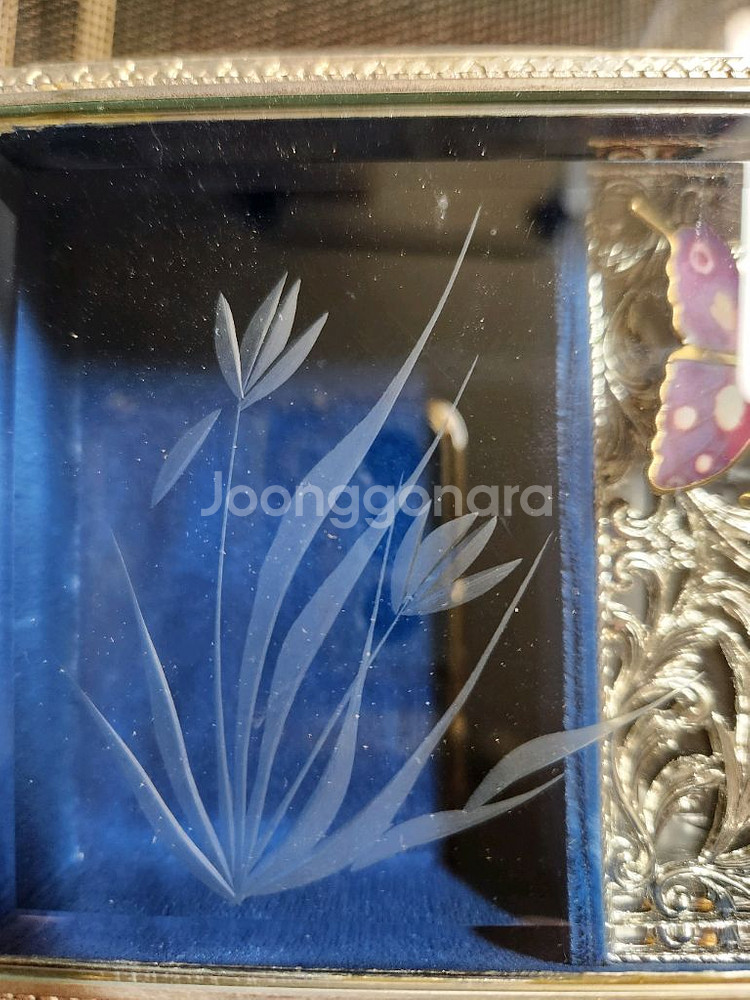 나비 오르골 보석함--3