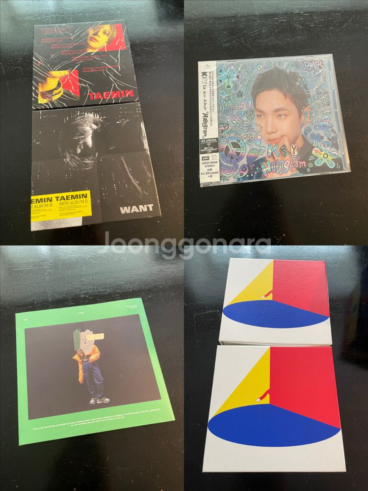 샤이니 종현 태민 기범 앨범 포카 dvd 굿즈 등 판매--1