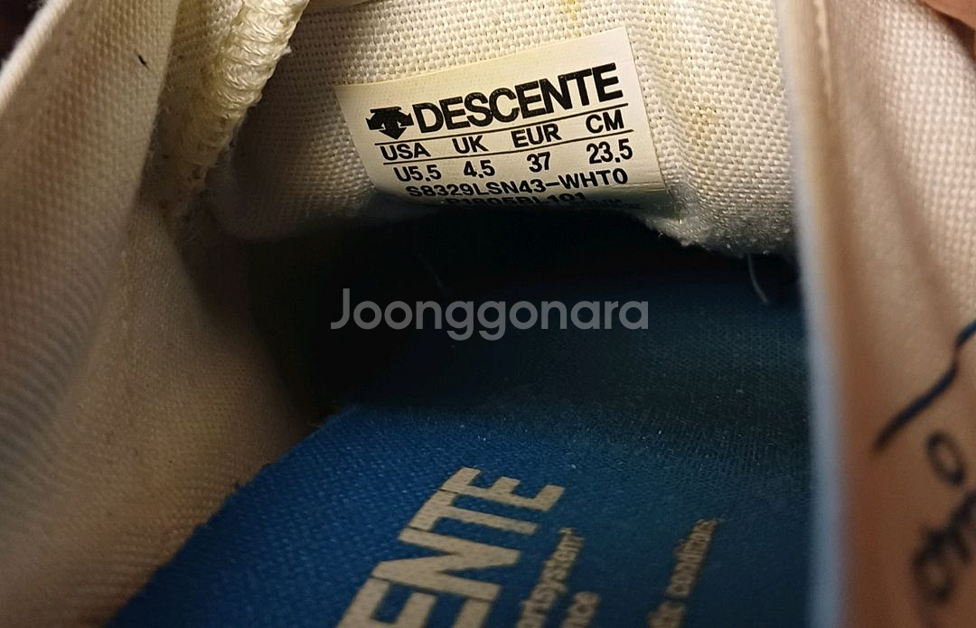 데상트 뮬 스니커즈 235 mm DESCENTE--3