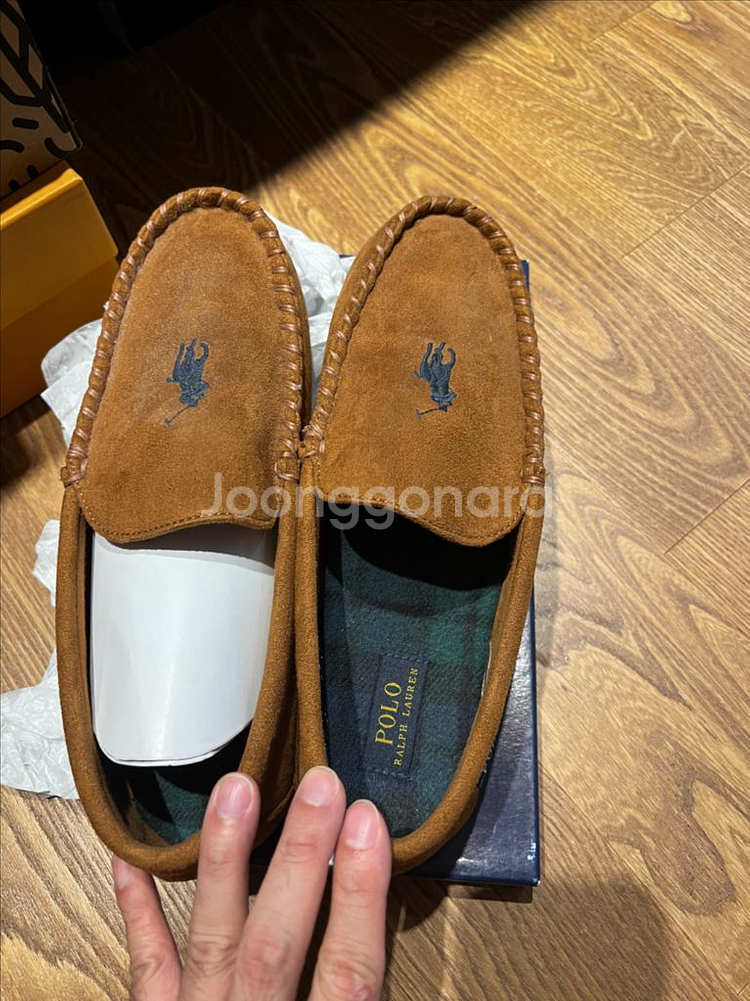 폴로 스웨이드 로퍼 (블랙, 브라운)--0