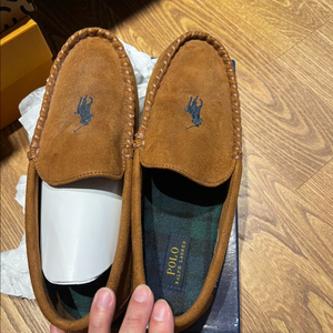 폴로 스웨이드 로퍼 (블랙, 브라운)