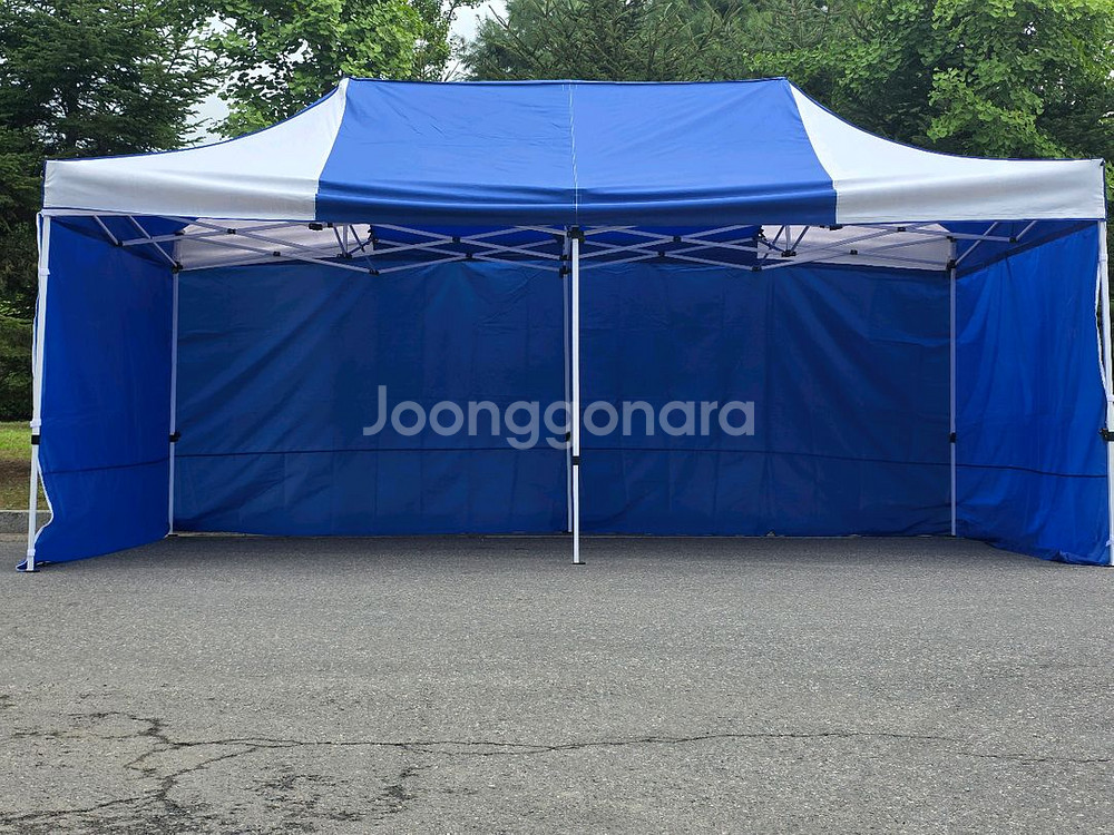 미개봉 3x6 캐노피천막 자바라천막 여유수량 판매--1