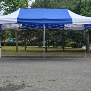 미개봉 3x6 캐노피천막 자바라천막 여유수량 판매