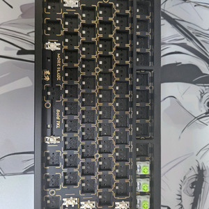 Bold tkl 블랙 풀알루 자석축 래피드트리거 키보드