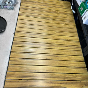 우드 롤 테이블 캠핑용