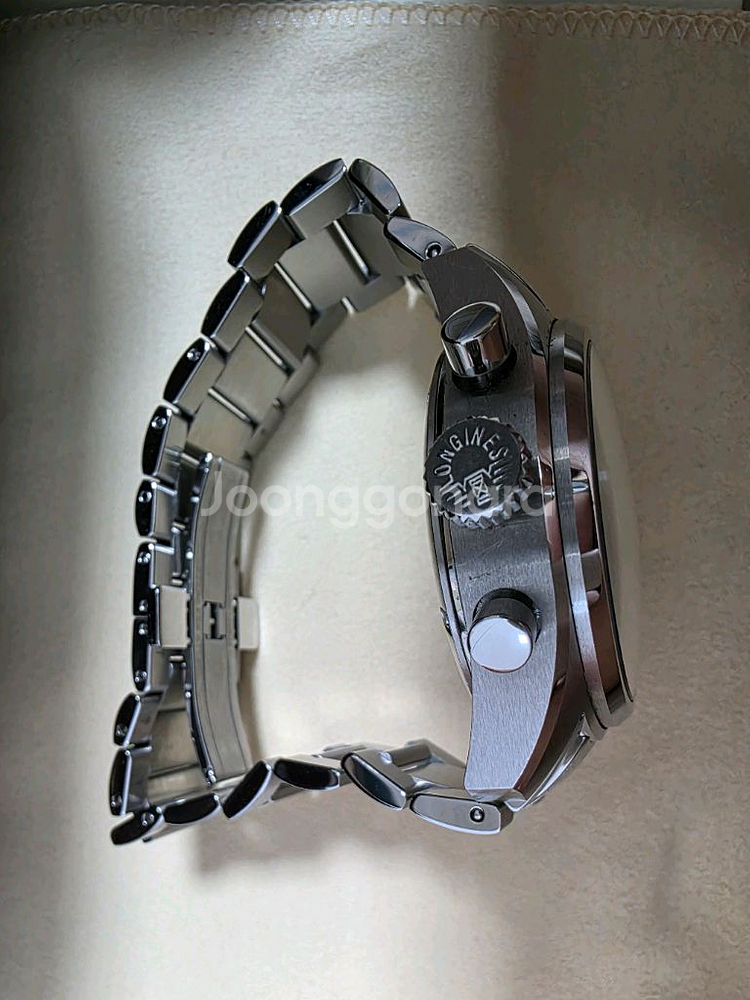 론진 스피릿 블루다이얼 크로노그래프42mm--3