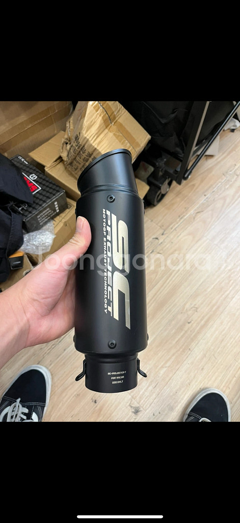 SC 프로젝트 오토바이 머플러--0