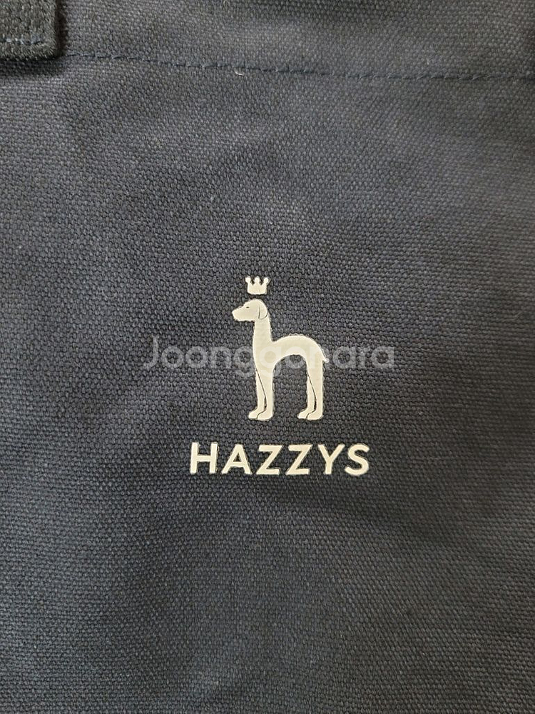 HAZZYS 헤지스 캔버스 천가방 토트백--4