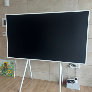 삼성 더 프레임 tv 75인치 + 거치대