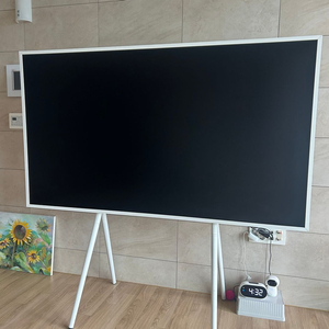 삼성 더 프레임 tv 75인치 + 거치대