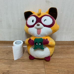 농심 너구리 인형