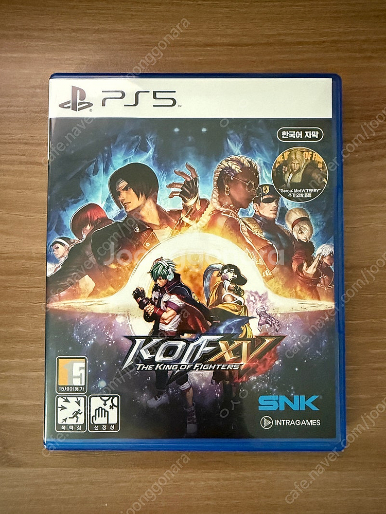 PS5 더킹오브파이터즈15 국내정발판 (코드미사용)--0