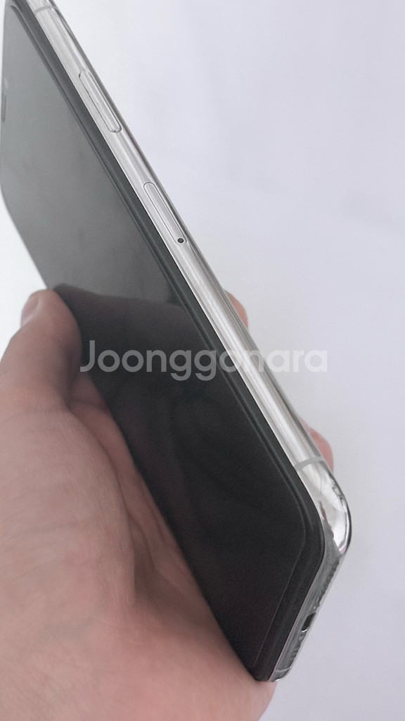아이폰XS 256gb 실버 카메라 무음 북미판 S급--3